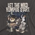 thumbnail image 2 of Where The Wild Things are Wild Rumpus Women's T Shirt, Charcoal, Medium, 2 of 6