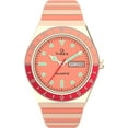 thumbnail image 1 of Timex Q Malibu Rose Gold/Pink Two-Tone Ladies Watch, 1 of 2