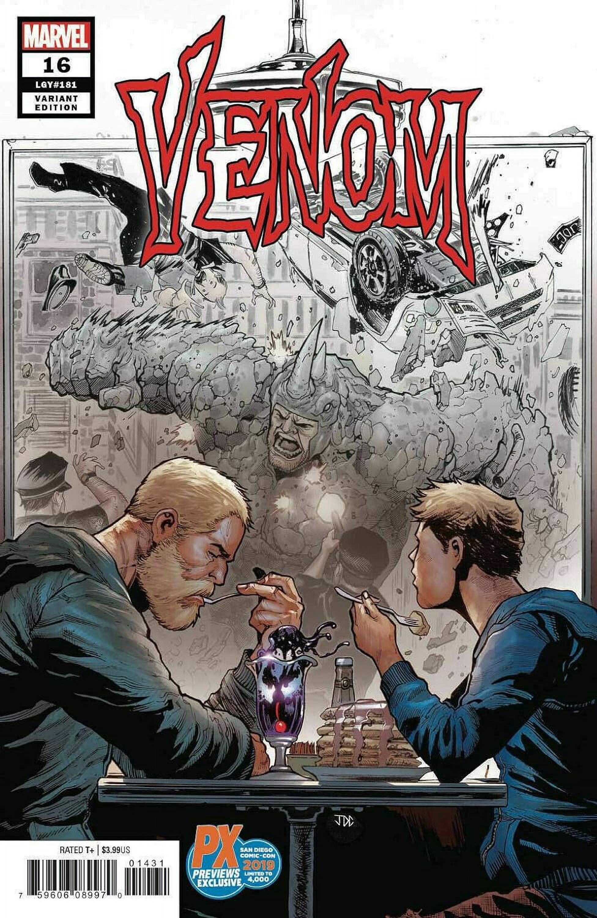 SDCC 2019 VENOM 16 2019 PX VARIANT NM