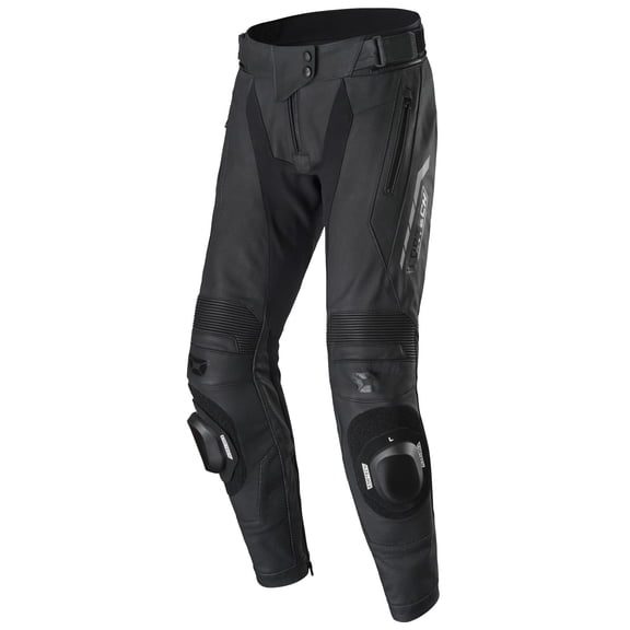 Cortech Revo Sport Womens Leather Motorcycle Pants Black LG