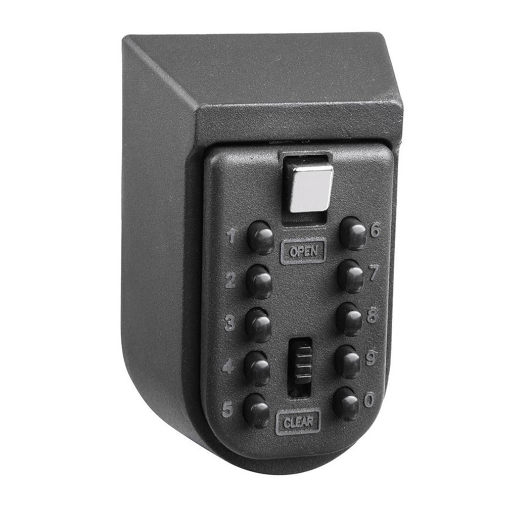 Key Safe Box Aluminium Alloy Wall Mounted Home Safety Password Security