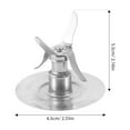 thumbnail image 2 of unbranded Blender Gasket Replacement Parts Blender Blades Base Stainless Steel 1Pcs, 2 of 7