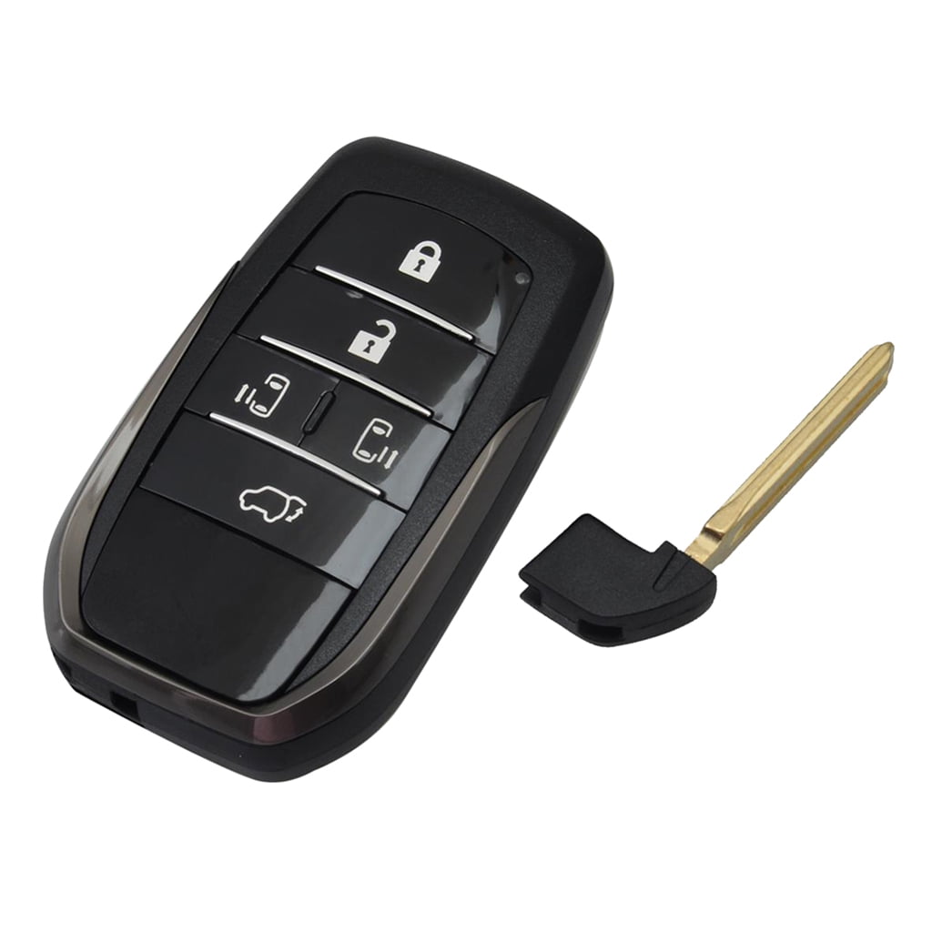 KeylessOption Keylesss Entry Remote Key Fob Uncut Car Flip Key Shell Case Cover 