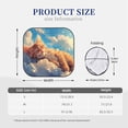 thumbnail image 2 of Balery Cloud Sleeping Cat Parasol para parabrisas de coche de 2 piezas | Parasol plegable para parabrisas delantero de coche para la mayoría de sedanes-Medium, 2 of 4