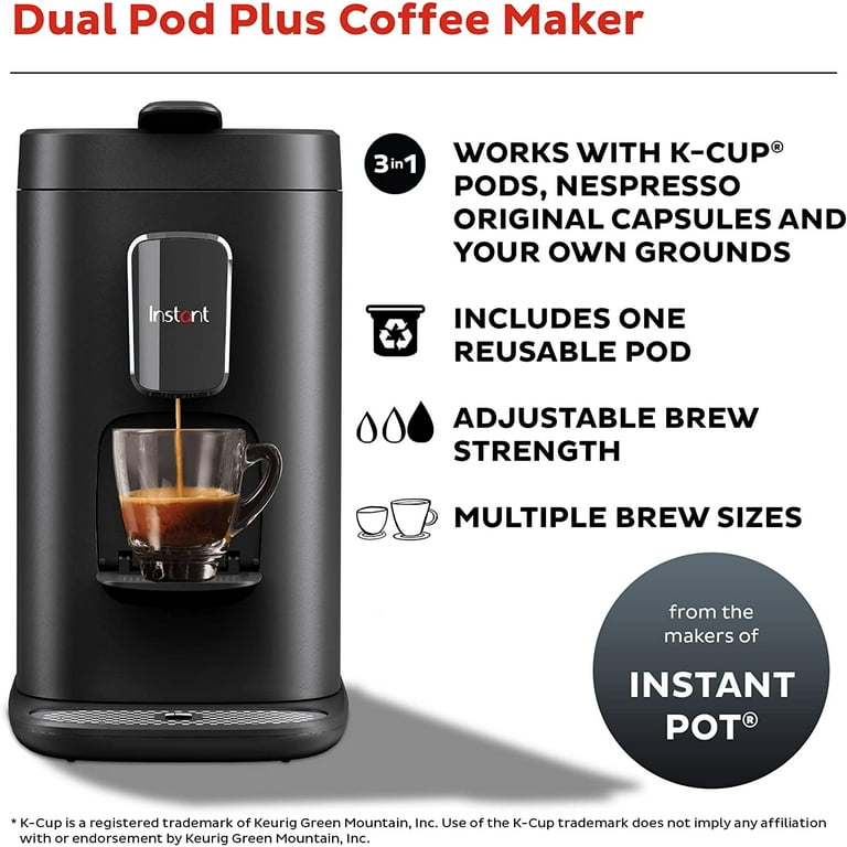 Pod espresso clearance maker