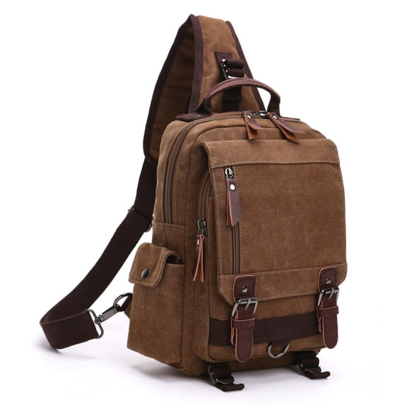 Casual Fashion Wash Canvas Bag Outdoor Travel Backpack,Black