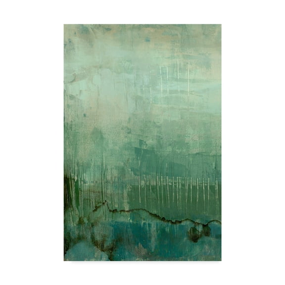 Trademark Fine Art 'Emerald Sky I' Canvas Art by Jennifer Goldberger