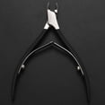 thumbnail image 4 of 2X Nail Tweezer Cutter Nipper Clipper Dead Skin Remover Manicure Black, 4 of 8