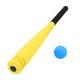 thumbnail image 5 of Bates de béisbol de esponja, juguetes para niños, juguete de béisbol con pelota, juego suave, juego para niños pequeños Amarillo, 5 of 8