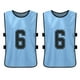 thumbnail image 3 of Chaleco 6PCS Kid's Football Pinnies Jerseys de fútbol de secado rápido Deportes juveniles Scrimmage Tomshoo Chaleco, 3 of 7