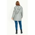 thumbnail image 5 of Evans Women's Plus Size Lightweight Relaxed Fit Padded Coat, 5 of 5