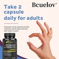 thumbnail image 4 of Bcuelov Probiotic & Prebiotic Supplement, 4.4 Billion CFU, 120 Veggie Capsules, Supports Gut Flora & Digestive Wellness, 4 of 9