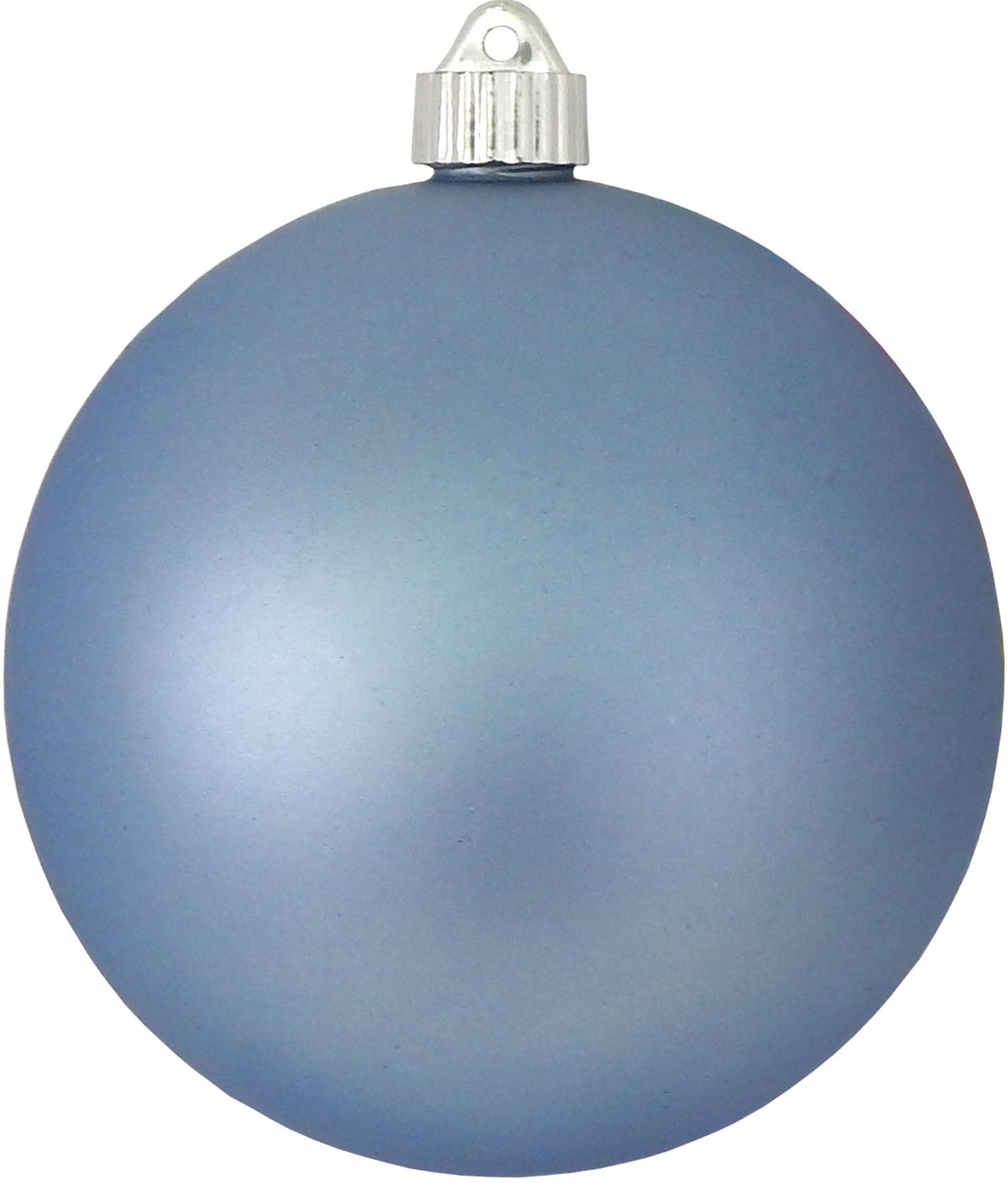 Christmas by Krebs Large Christmas Ornaments Matte Blue 6" (150mm