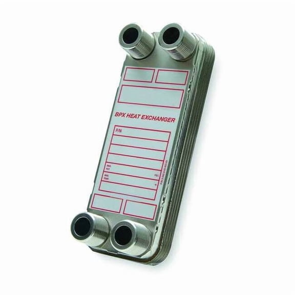 Bell & Gossett Heat Exchanger,30 Plates,0.0076 Gal/Chnl BP400-30-LCA
