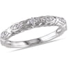 Miabella 1/10 Carat T.w. Diamond 10kt Wh