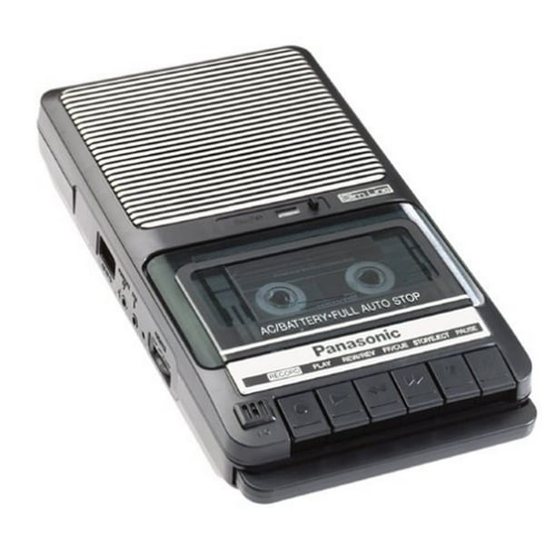 Grabadora de Casetes Panasonic RQ2102 Portátil con Bocina de 3"