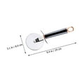 thumbnail image 2 of Raindrops Practical Pizza Wheel Cutter with Ergonomic Handle for Kitchen Use Made of Stainless Steel and ABS Black, 2 of 8