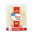 thumbnail image 2 of (4 pack) Great Value Medium Soft Taco Flour Tortillas, 16 oz, 10 Count, 2 of 8