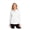 White, variant on Women's Long Sleeve Stretch Woven Shirt | Lightweight Women's Button Up, Collared Business Casual Shirt - White 2XL
