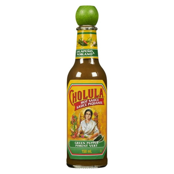 GREEN PEPPER HOT SAUCE, CHOLULA SCE GREEN PEPPER HOT