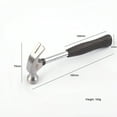 thumbnail image 5 of SENRISE 4oz Mini Claw Hammer Steel Woodworking Craft Household Hammer Tool, 5 of 6