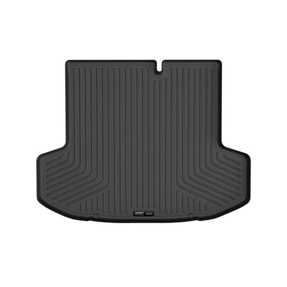 Husky Liners 46801 Weatherbeater Cargo Liner Fits 2020-2024 Nissan Versa w/ 60/40 Split Rear Seat Trunk Black
