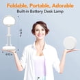 thumbnail image 2 of Lampe de Bureau LED Lampe sans Fil, Lampe LED Rechargeable Lampe de Chevet, 2 of 4