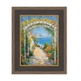 thumbnail image 3 of Wide Black Antique Gold Picture Frame 30x36 frame, 3 of 7