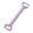 Purple, variant on Yihuala Flexible Pull Rope Silicone Resistance Band with 4 Adjustable Strengths Design For Women's Back And Shoulder Training