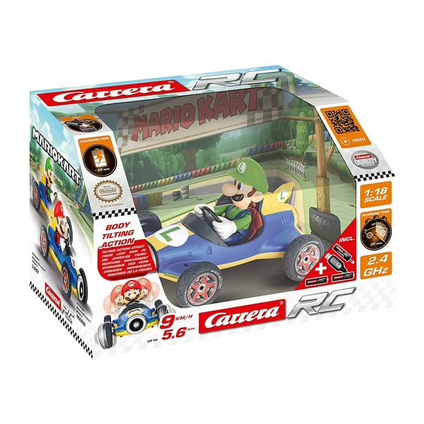 新品未使用Carrera RC Mario Kart マリオとルイージセット Carrera Radio Control Cars for Daycare Interactive Play