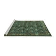 thumbnail image 2 of Ahgly Company Machine Washable Indoor Rectangle Persian Turquoise Blue Traditional Area Rugs, 8' x 12', 2 of 4