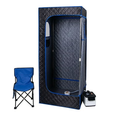 Full Size Personal Sauna Portable Tent Steamer Heated Home Spa Detox Therapy