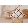 thumbnail image 4 of Simply Daisy 16" x 16" Geometric Decorative Throw Pillow, Pomegranate, 4 of 4