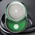 thumbnail image 4 of Mini afeitadoras de barba Máquina de afeitar de barba portátil de bajo ruido para el hogar (verde) Likrtyny Libre de BPA, 4 of 7