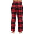 thumbnail image 3 of Ashford & Brooks Mens Super Soft Flannel Plaid Pajama Sleep Pants, 3 of 6