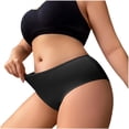 thumbnail image 2 of Zorckvet High Waist Panties for Women Seamless Briefs Breathable Stretch Ladies Underwear Comfortable, 2 of 8