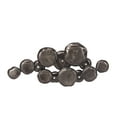 thumbnail image 6 of DecMode Black Aluminum Plate Wall Decor with Uneven Edges, 6 of 7