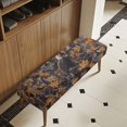 thumbnail image 3 of XYZCANDO Polyester Spandex Fabric Bench Seat Cover for Living Room Bedroom, Abrasion Resistant Pet Hair Resistant Bench Covers, Autumn Leaf Camo Print, 3 of 9
