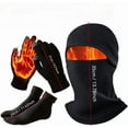 thumbnail image 4 of RimdGhov Ski Mask and Gloves Set, 3-in-1 Winter Windproof Mask with Warm Knitted Balaclava, Touchscreen Gloves & Thermal Socks, Unisex 3-Piece Warm Set for Outdoor, 4 of 7