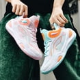 thumbnail image 3 of Womens Basketball Shoes Breathable Lightweight Fashion Athletic Sneakers Unisex Non Slip Outdoor Sport Volleyball Shoe, 3 of 6