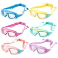 thumbnail image 4 of Hariumiu Swimming Goggles for Kids 6-14 with Ear Plugs, UV resistant Anti-Fog Adjustable Swimming Goggles for Swimming Pool Beach Boys Girls, 4 of 10