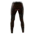 thumbnail image 2 of Raven Fightwear Men's Cybernetic Leggings Spats MMA BJJ Brown, 2 of 3