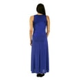 thumbnail image 4 of 24/7 Maternity Women's Scoop-Neck Tank Maxi Dress, 4 of 10