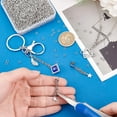 thumbnail image 3 of 3000Pcs 304 Stainless Steel Open Jump Rings Stainless Steel Color 4x0.8mm 20 Gauge Inner Diameter: 2.4mm, 3 of 5
