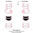 thumbnail image 5 of Big Dot of Happiness Purr-fect Kitty Cat - Kitten Meow Baby Shower or Birthday Party Centerpiece Sticks - Table Toppers - Set of 15, 5 of 7