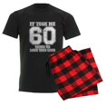 thumbnail image 6 of CafePress - This Is What 60 And Awesome Lo Men's Dark Pajamas - Men's Dark Loose Fit Cotton Pajama Set, 6 of 7