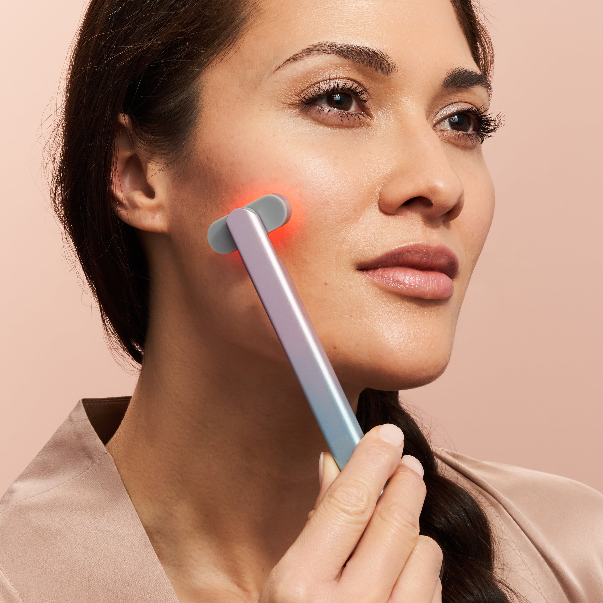 Trophy Skin Brightenmd 4 In 1 Microcurrent Facial Device Advanced Skin Care Device Offers Spa Quality Microcurrent Stimulation Therapeutic Warming Red Light Therapy Ultrasonic Wave Therapy Walmart Com