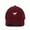 Burgundy, variant on Tech Design Dinosaur Baseball Cap Embroidered Cotton Adjustable Dad Hat Royal Blue