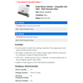 thumbnail image 2 of Brake Master Cylinder - Compatible with 2003 - 2006 Chevy Tahoe 2004 2005, 2 of 2