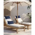thumbnail image 5 of Pack of 2 Outdoor Lumbar Pillow Covers 11x16 Inch, Navy Blue White Geometric Waterproof Throw Pillow Covers Set, Modern Herringbone Abstract Art Decorative Cushion Cases for Patio Porch Car, 5 of 7